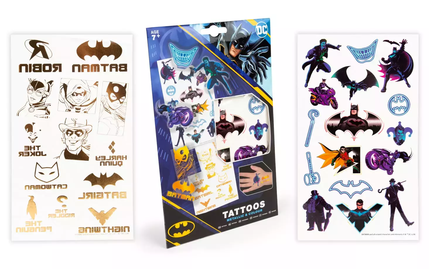 Tatuaże Batman - Papiernicze i szkolne