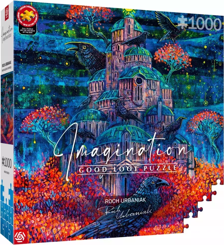 GOOD LOOT IMAGINATION PUZZLE ROCH URBANIAK TWIERDZA PANI KRUKÓW 1000 EL. - Puzzle