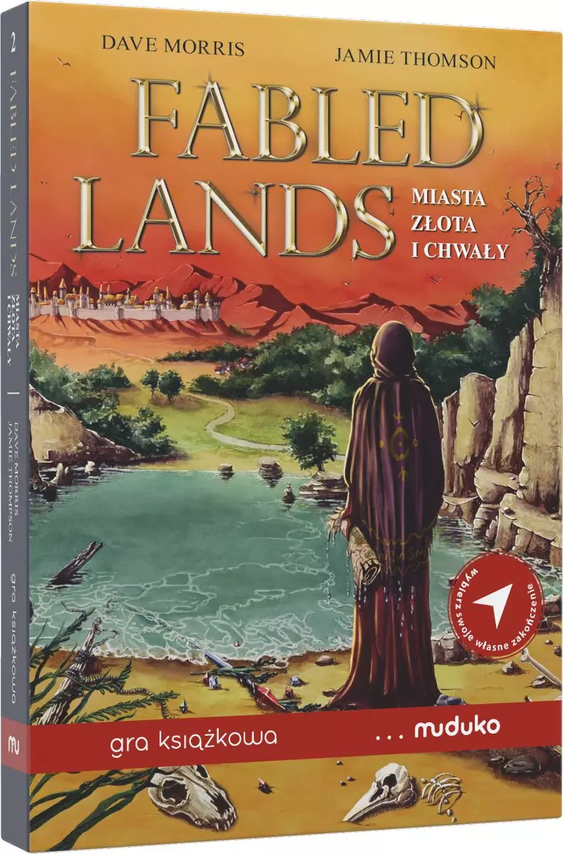 Fabled Lands. Miasta złota i chwały. Gra książkowa - Książki