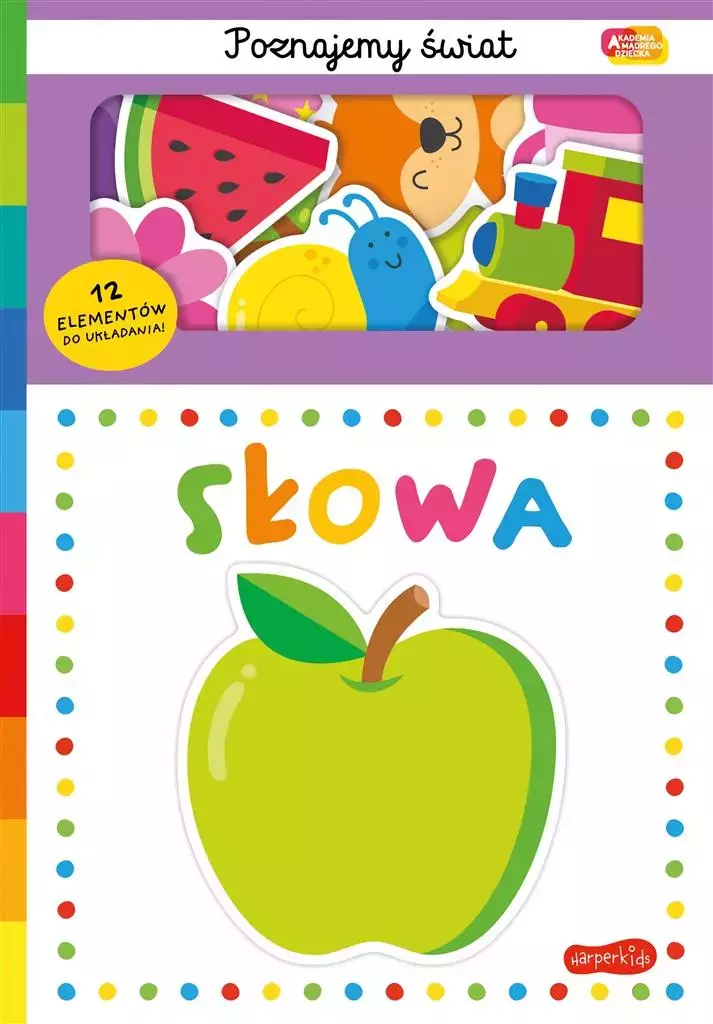 Słowa. Akademia Mądrego Dziecka. Poznajemy świat - Książki