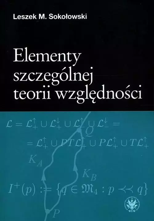 Elementy szczególnej teorii względności - Książki