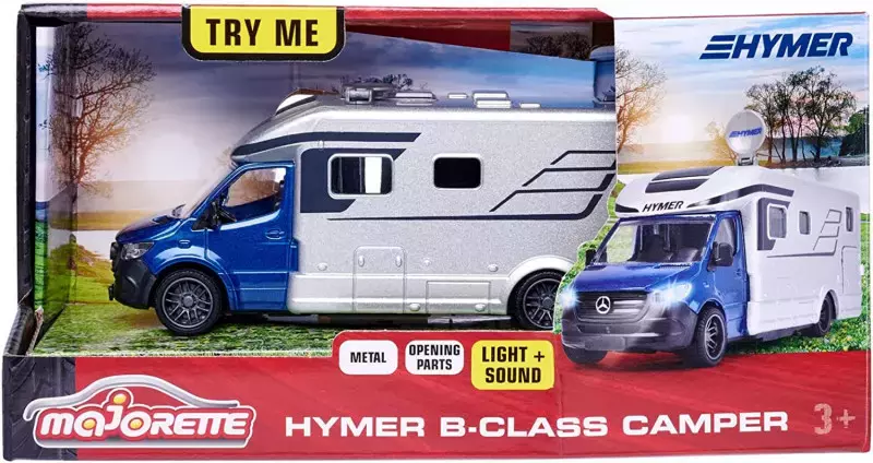 Pojazd Majorette G.S.Hymer B-Class Kamper 19 cm - Zabawki