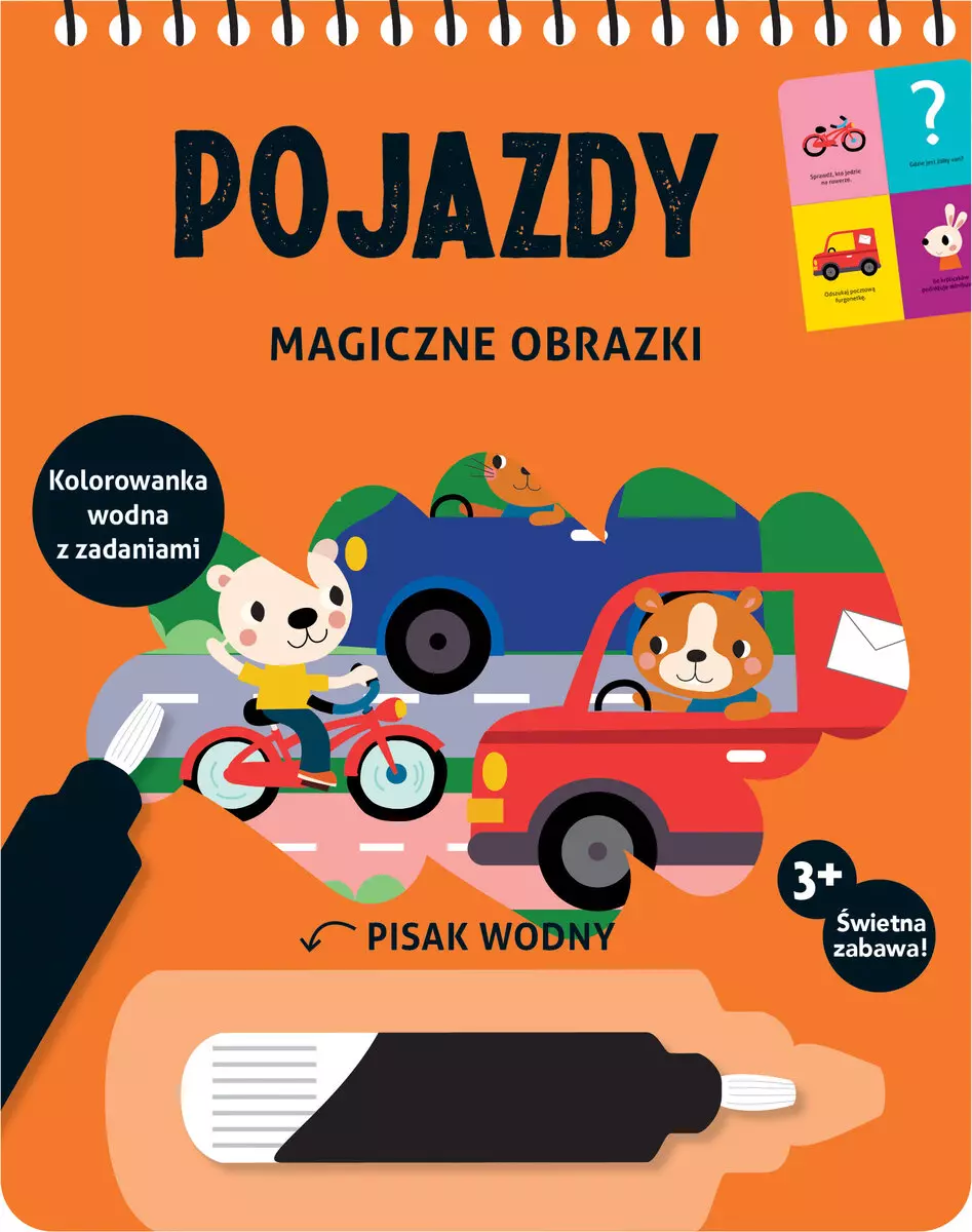 Magiczne obrazki. Pojazdy - Książki