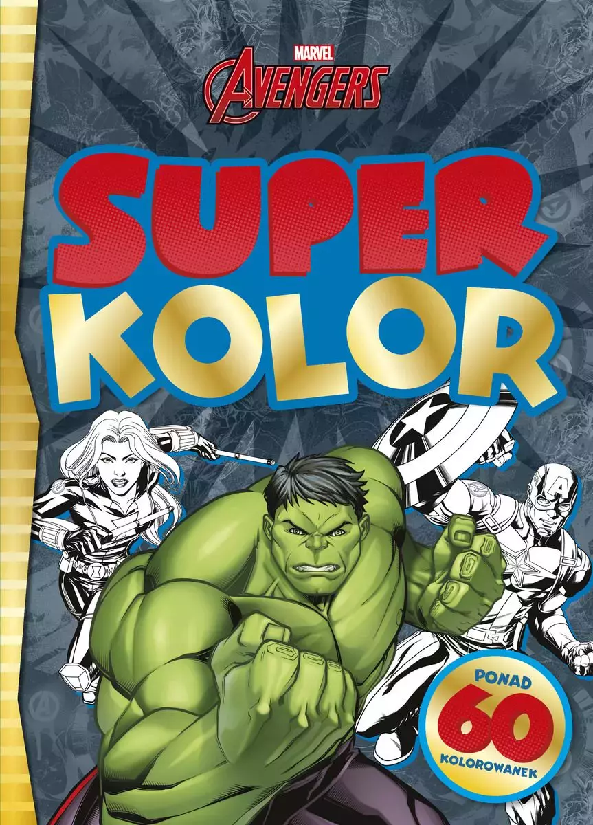 Marvel Avengers. Superkolor - Książki