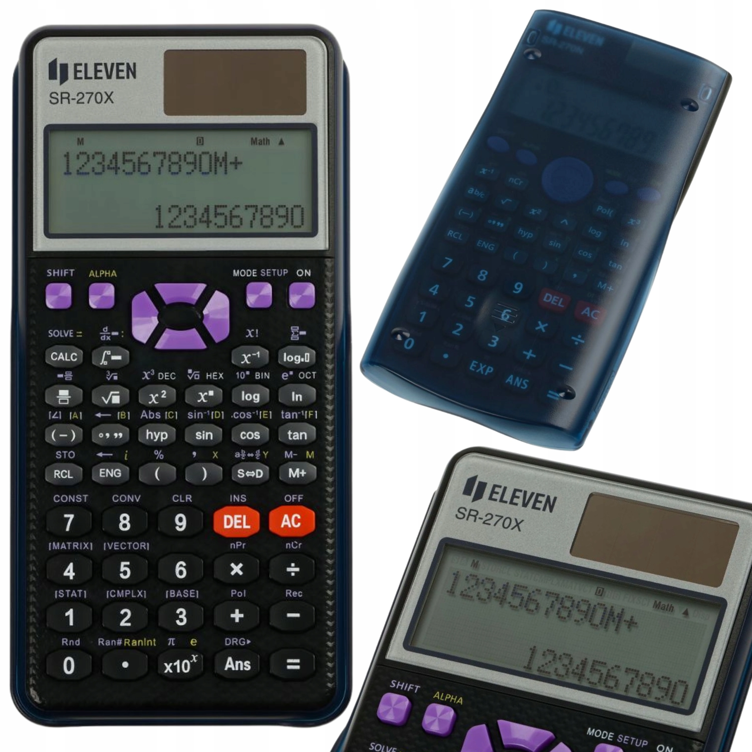Kalkulator naukowy Eleven SR-270X - Papiernicze i szkolne
