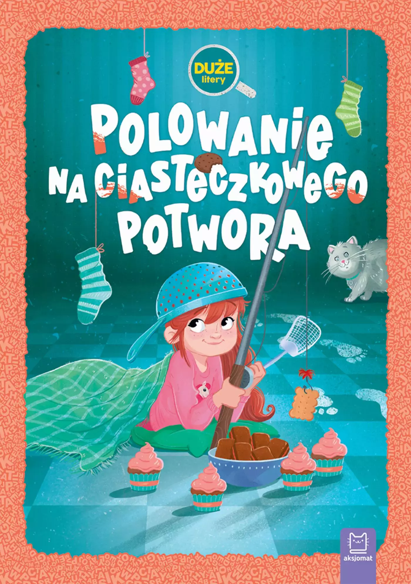 Polowanie na Ciasteczkowego Potwora. Duże litery. Oprawa twarda - Książki