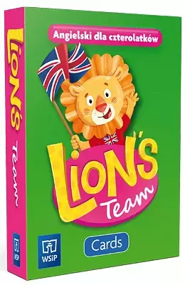 Lion's Team. Język angielski dla czterolatków - Książki