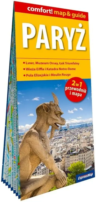 Comfort! map&guide Paryż w.2026 - Książki