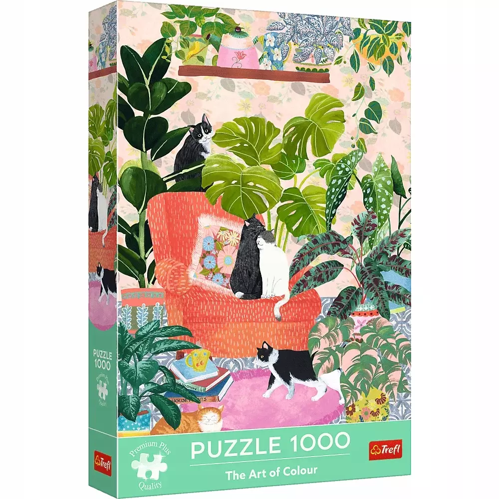 Puzzle 1000 elementów. Premium Plus. The Art of Colour. Nie ma to jak w domu - Puzzle