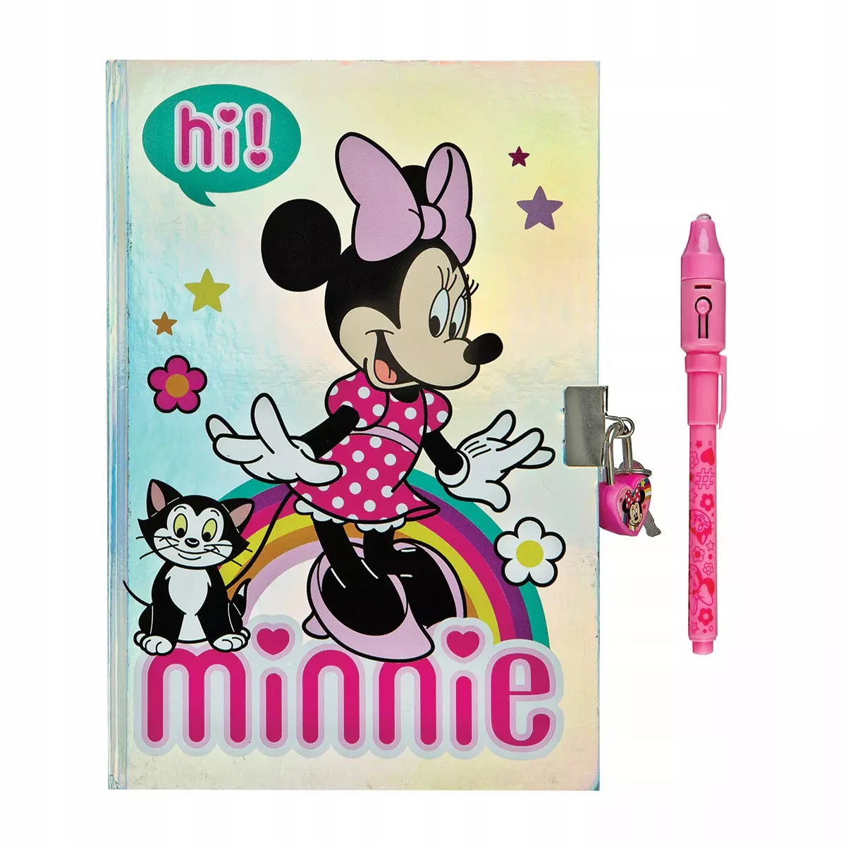 Pamiętnik A2 Undercover Myszka Minnie Wielokolorowy - Papiernicze i szkolne