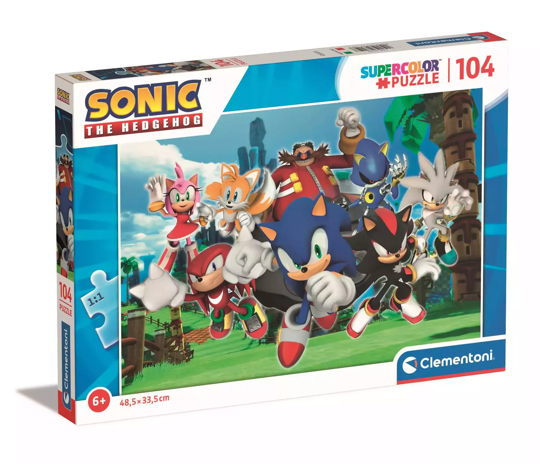Puzzle 104 elementy. Sonic the Hedgehog - Puzzle