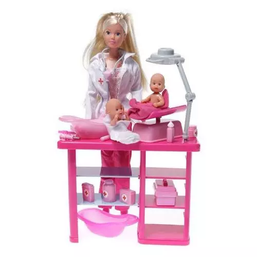 Steffi. Lalka pediatra z akcesoriami - Zabawki