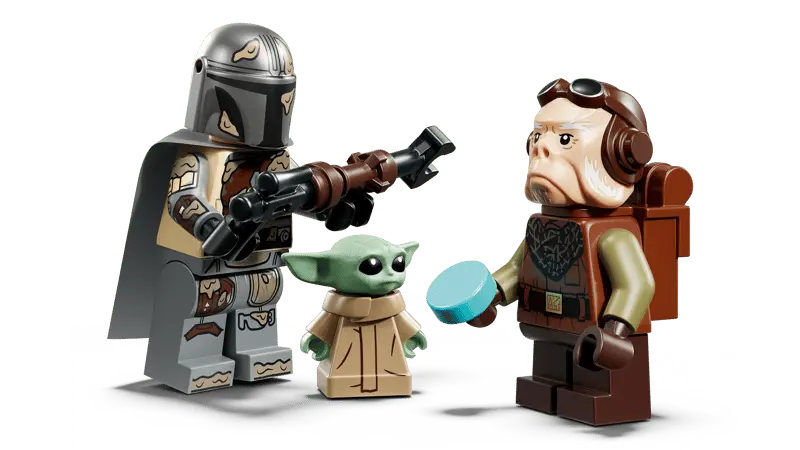 LEGO Star Wars™ Piaskoczołg wędrownych Jawów i bagnorożec 75453 - Zabawki