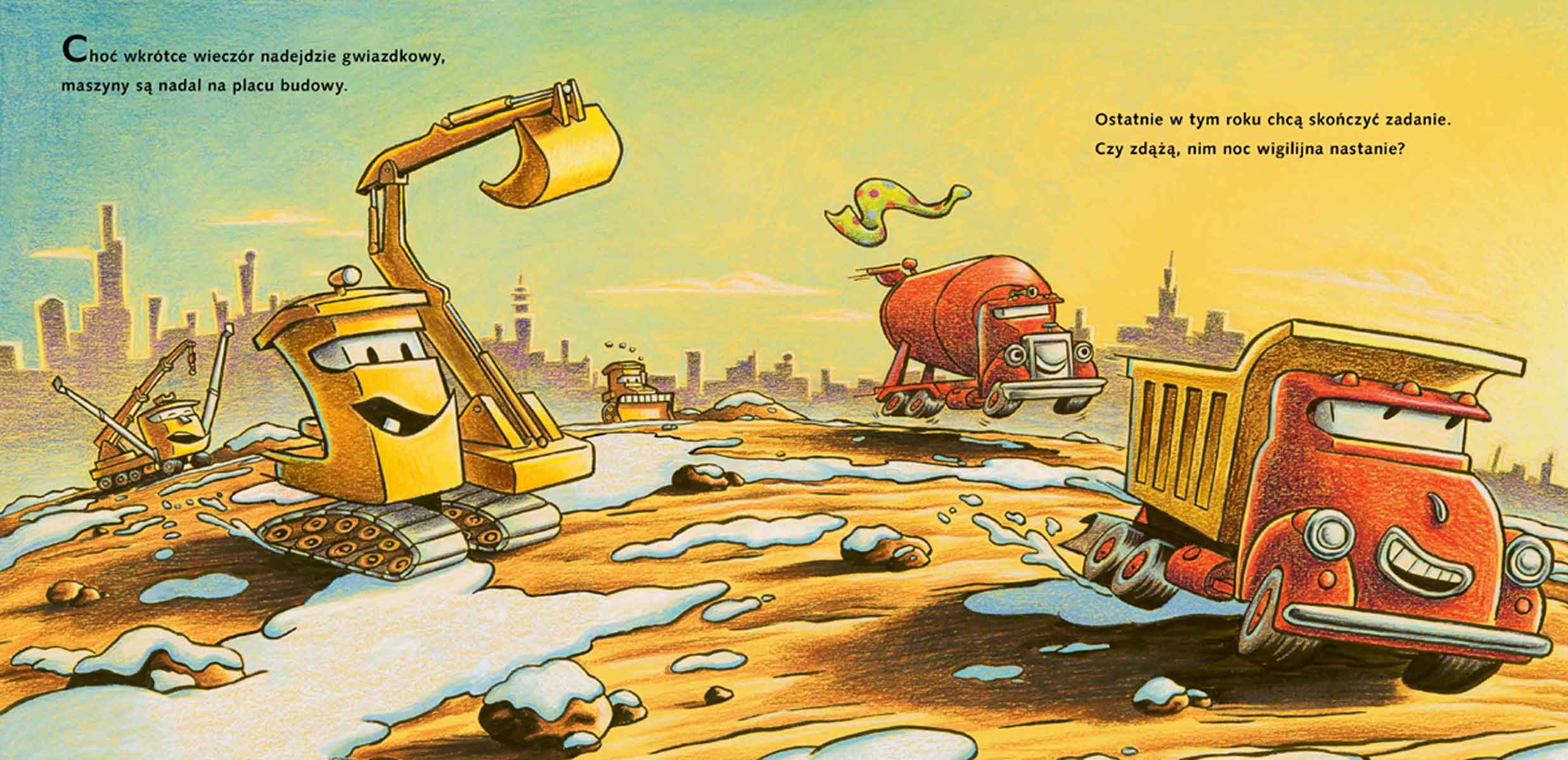 Wieczór gwiazdkowy na placu budowy - Książki
