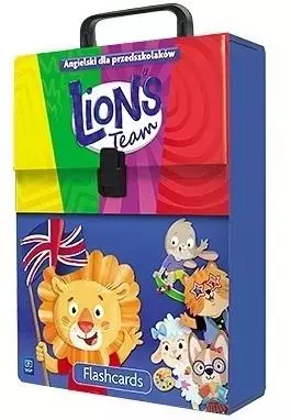 Lion's Team. Język angielski dla przedszkolaków. Flashcards/Fiszki - Książki