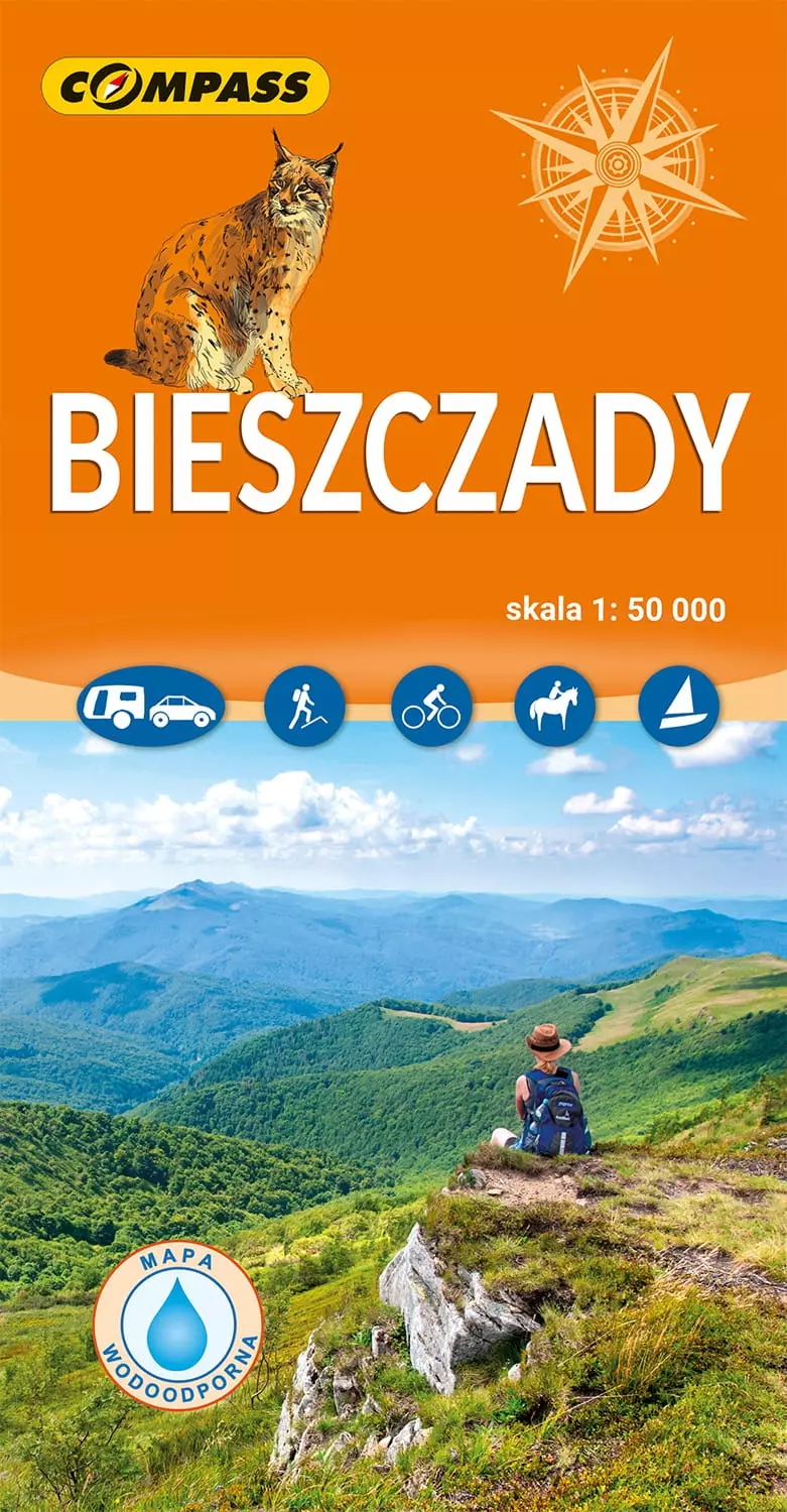 Bieszczady 1:50 000 - Książki