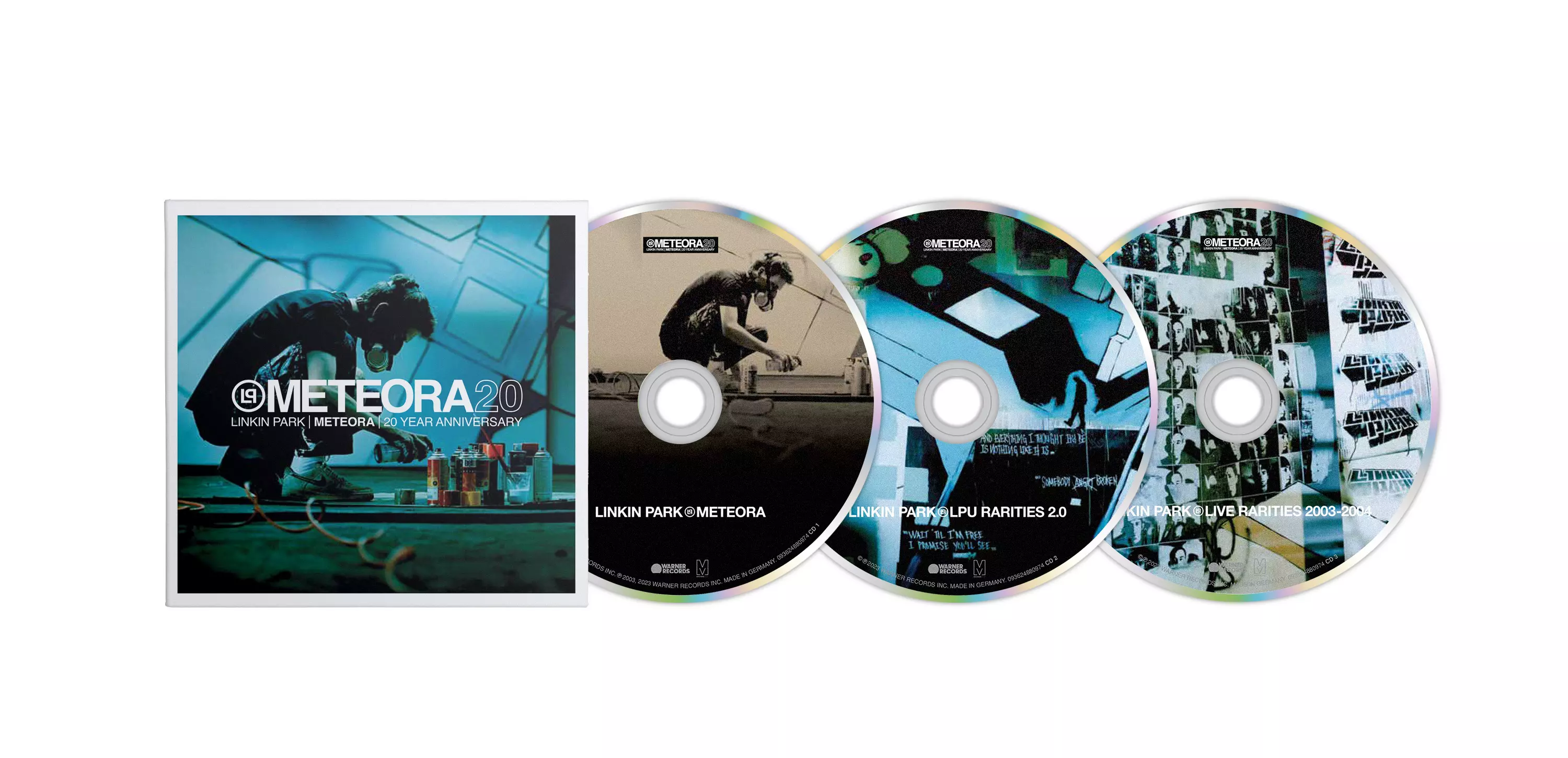 Meteora (20th Anniversary), 3 CD - Muzyka