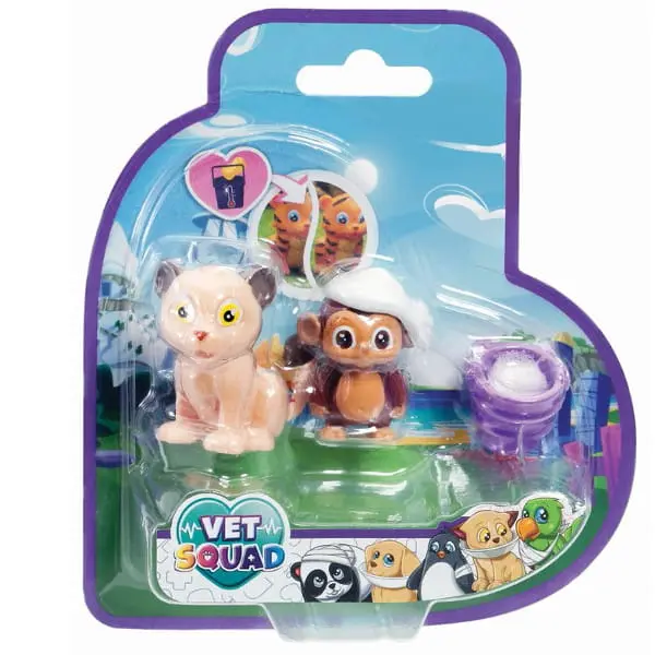 Vet Squad, 2 pk Animal Asst - Zabawki
