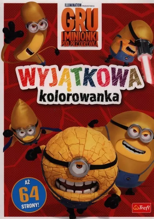 Gru i Minionki. Pod przykrywką. Wyjątkowa kolorowanka - Książki