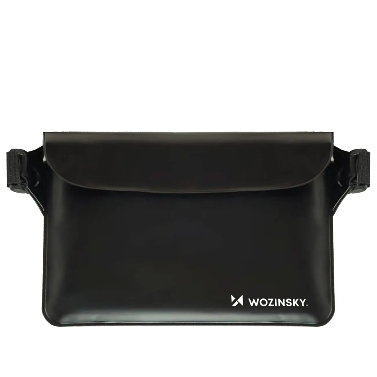Saszetka Wozinsky WWS-01 wodoodporna nerka PVC - czarna - Elektronika i akcesoria