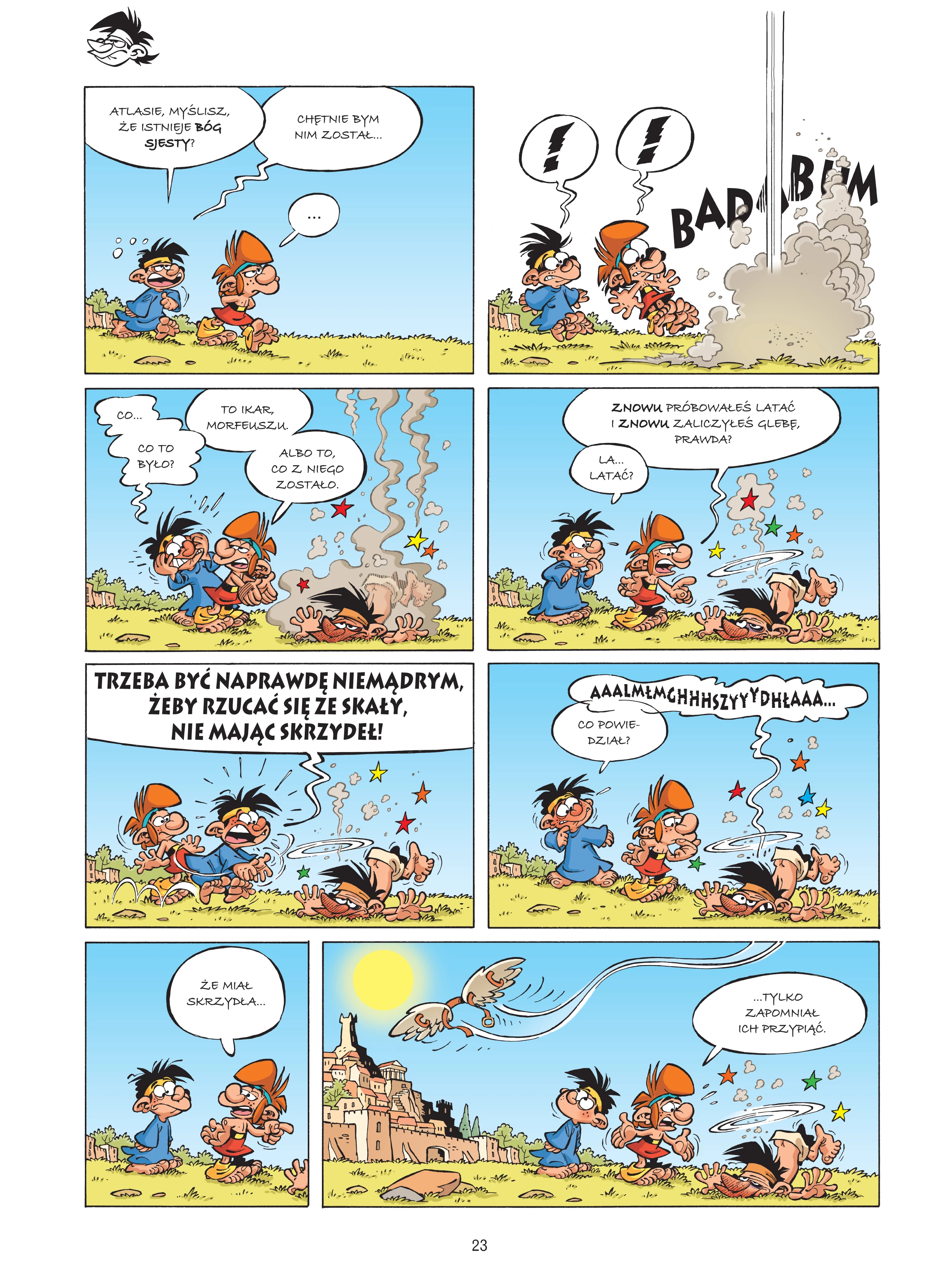 Mali Bogowie. Tom 2. Uparty Ikar - Książki