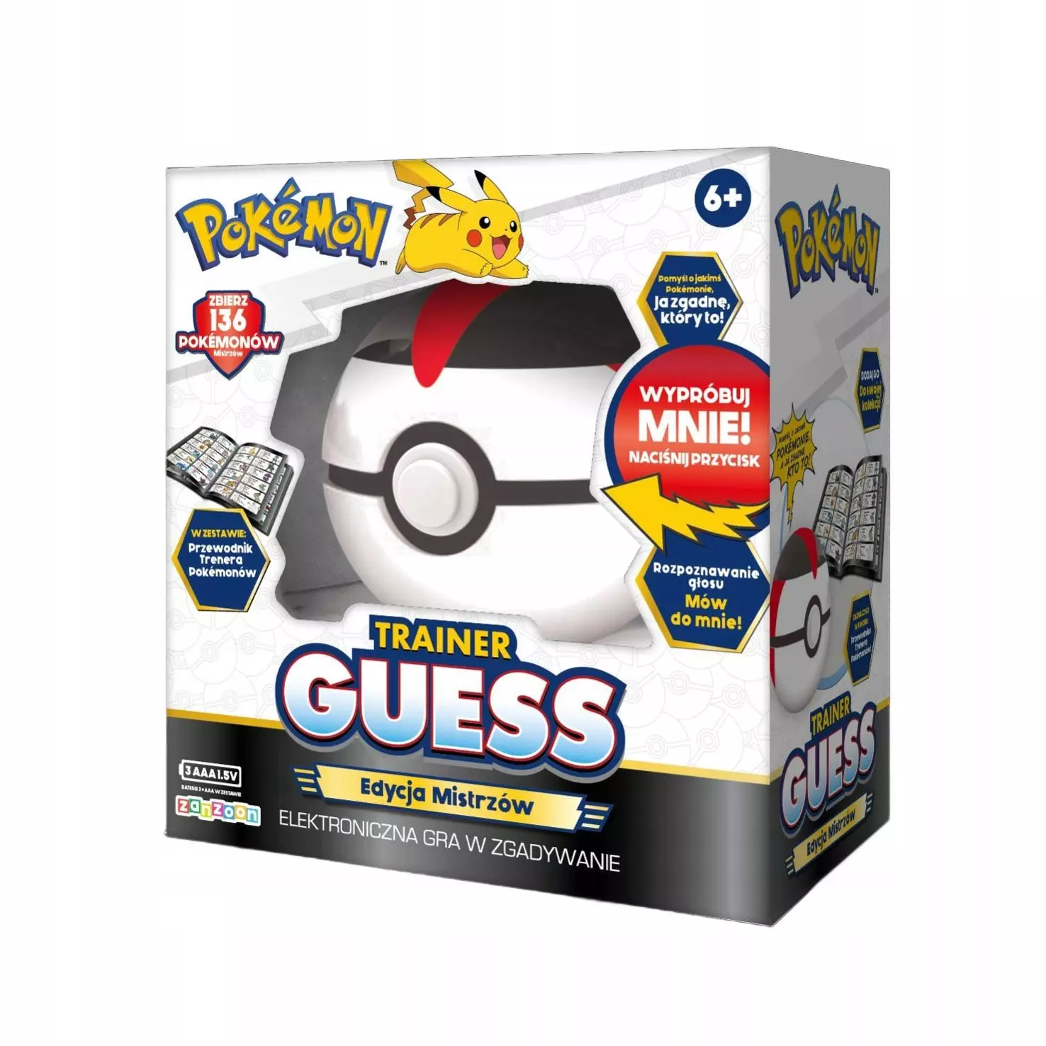 POKEMON Trainer Guess Champions, gra - Zabawki