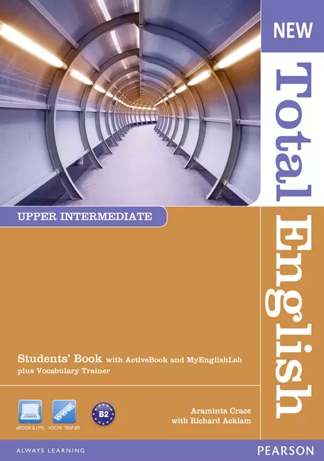 Total English NEW Upper-Intermediate SB with Active Book + MyEngLab - Książki