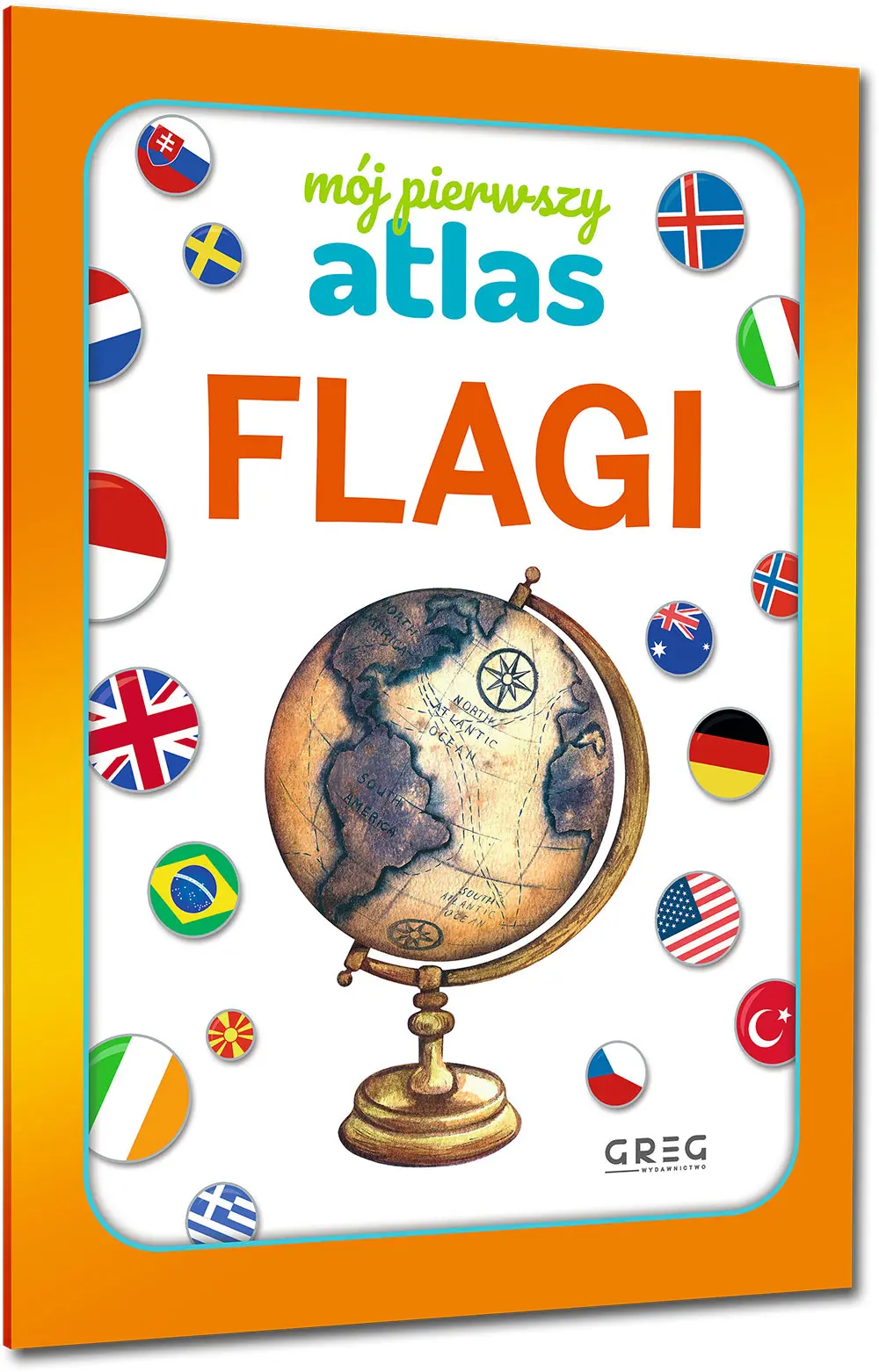 Mój pierwszy atlas. Flagi - Książki