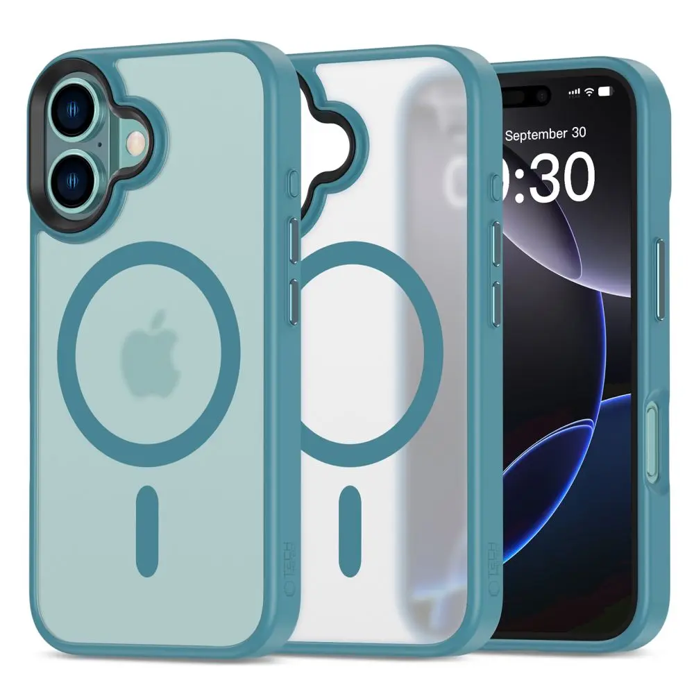 Tech-Protect Magmat MagSafe iPhone 16 Matte Teal - Elektronika i akcesoria