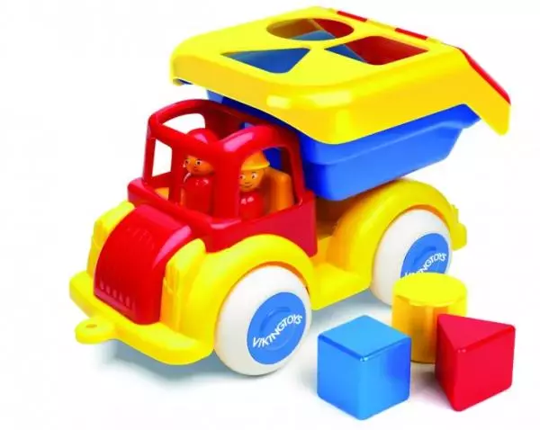 Sorter z figurkami - Książki