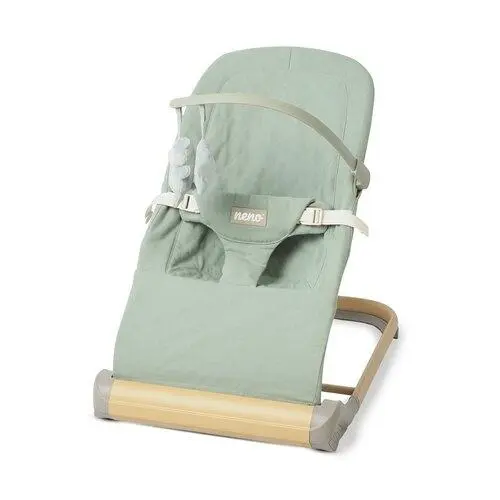 Leżaczek dla dzieci Nesso Light Green - Mama i dziecko