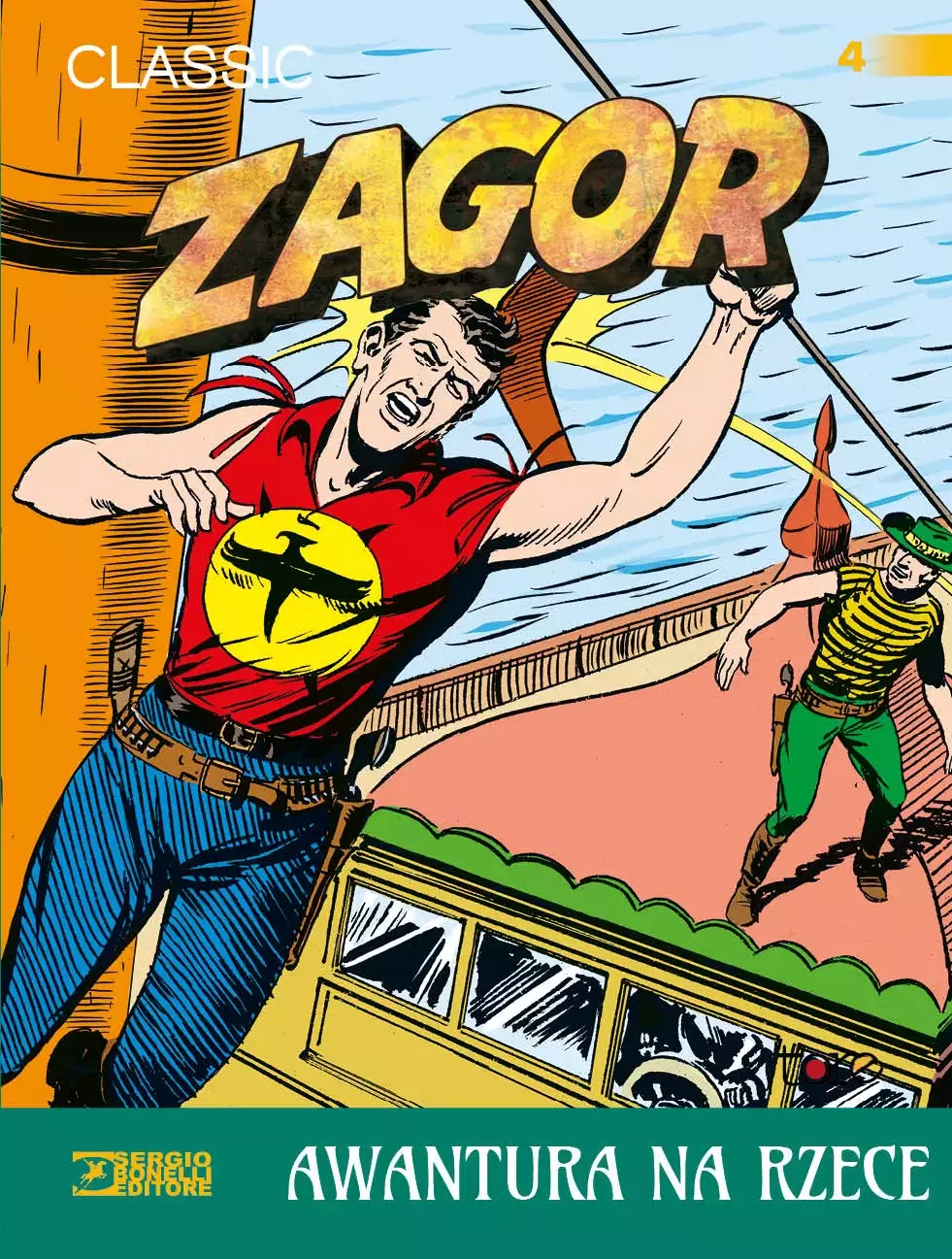 Zagor Classic. Tom 4. Awantura na rzece - Książki