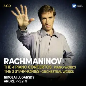 Rachmaninov: The Four Piano Concertos / Piano Works / Three Symphonies And Orchestral Works, CD - Muzyka