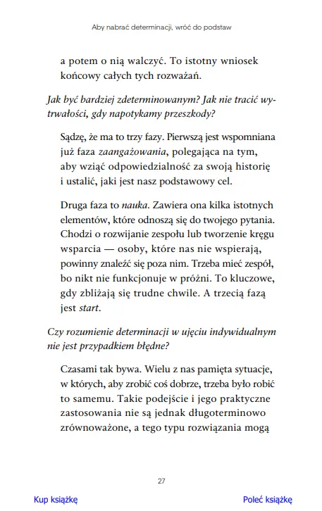 Determinacja. Inteligencja emocjonalna - Książki