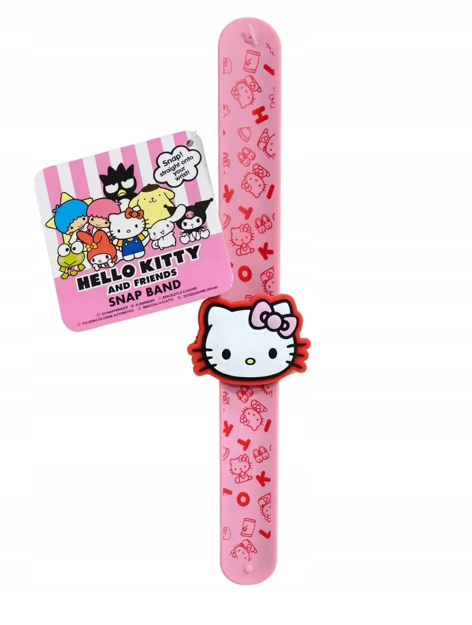 Bransoletka, opaska na rękę Hello Kitty, Kuromi, My Melody - Zabawki