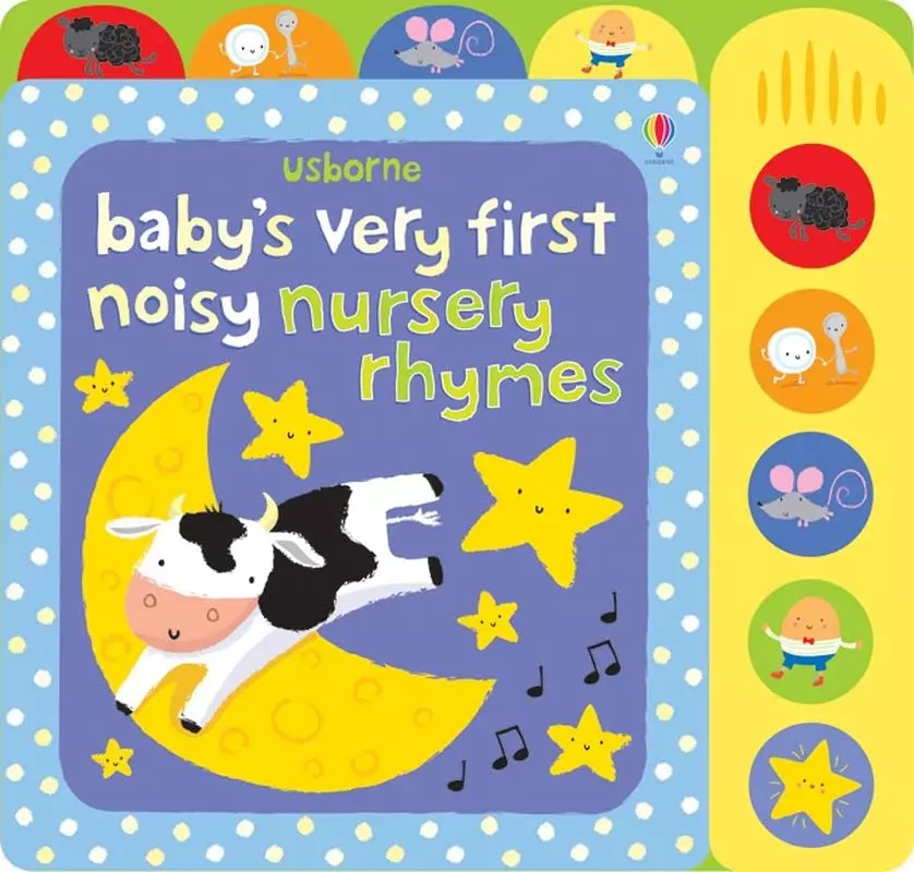 Baby's Very First Noisy Nursery Rhymes wer. angielska - Książki