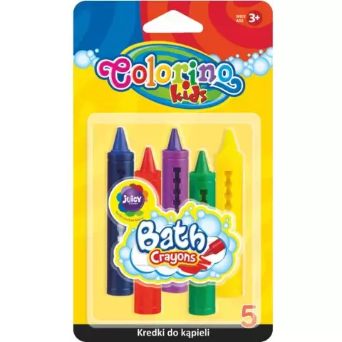 Kredki Colorino do kąpieli (5 sztuk) - Zabawki