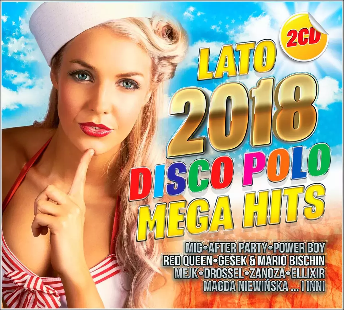 Lato 2018. Disco polo mega hits, 2 CD - Muzyka