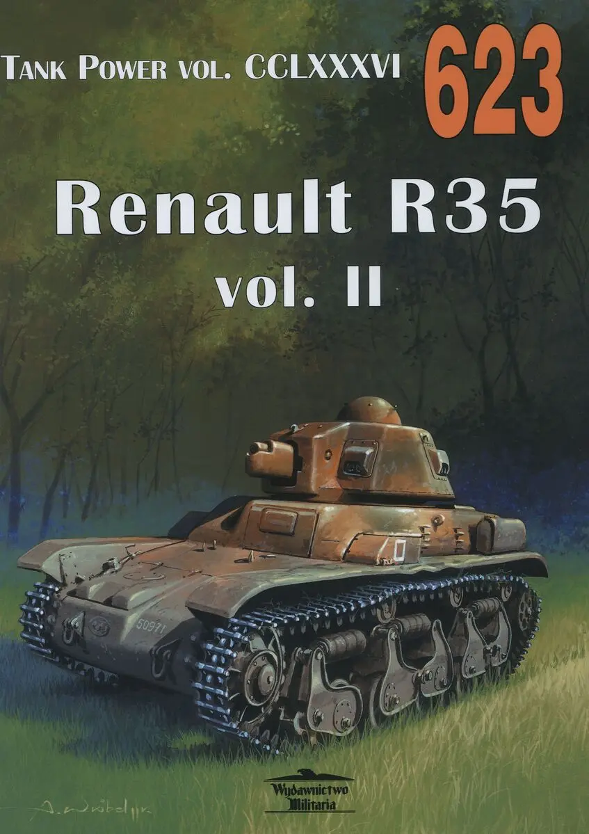 Renault R35 vol. II. Tank Power vol. CCLXXXVI 623 - Książki