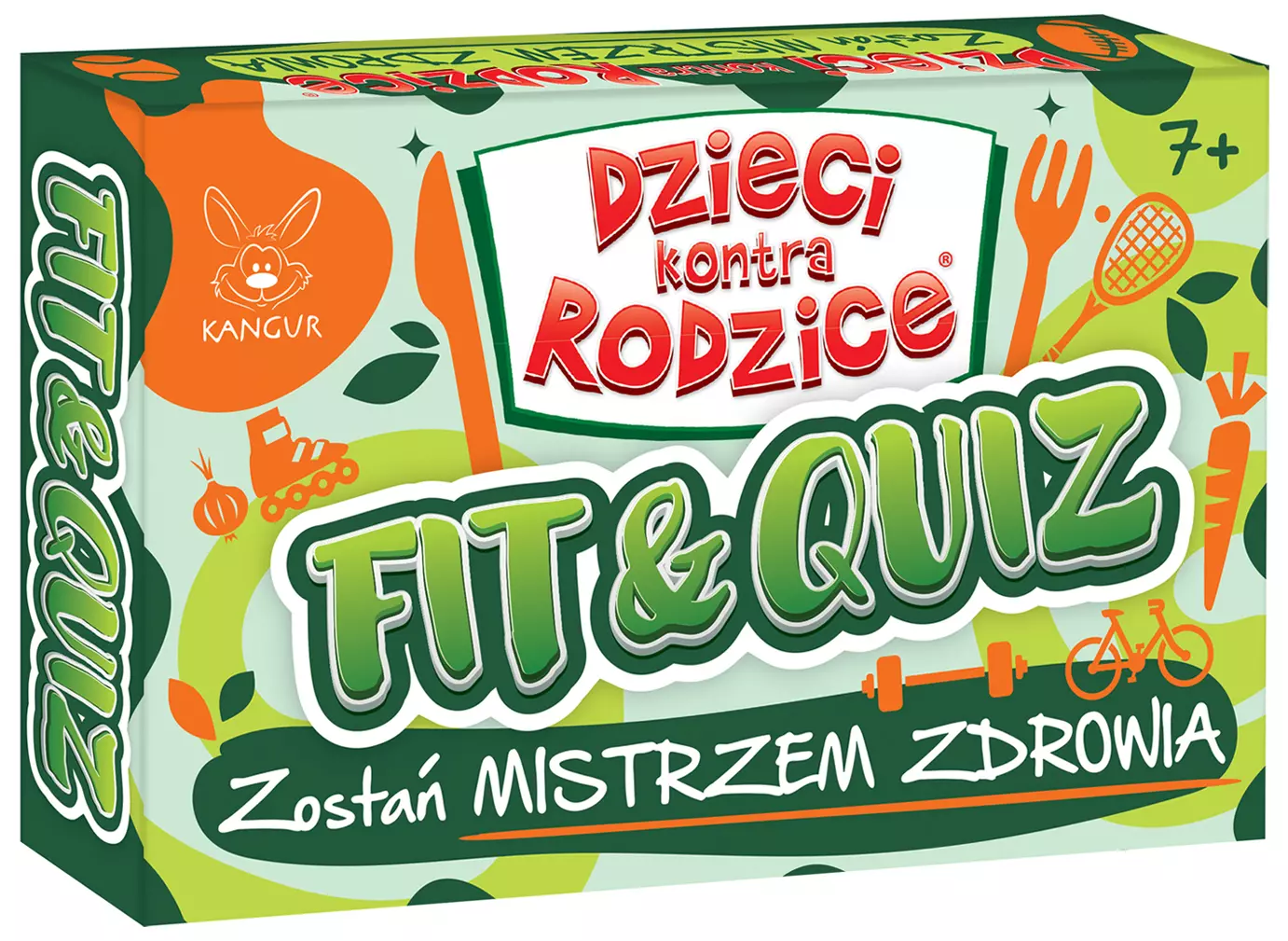 Dzieci kontra Rodzice. Fit & Quiz - Gry