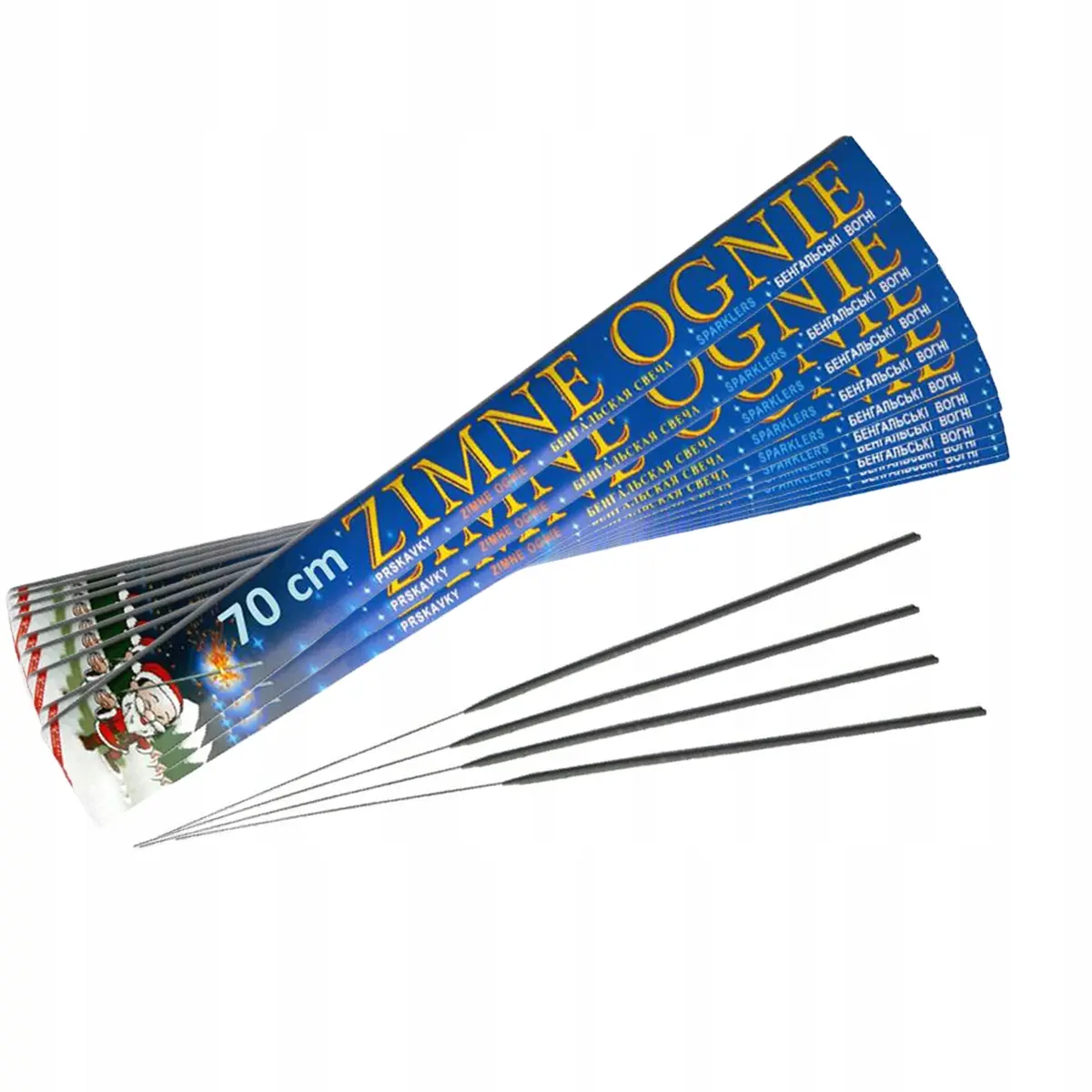 Zimne ognie Surex 70 cm 5 szt. - Impreza