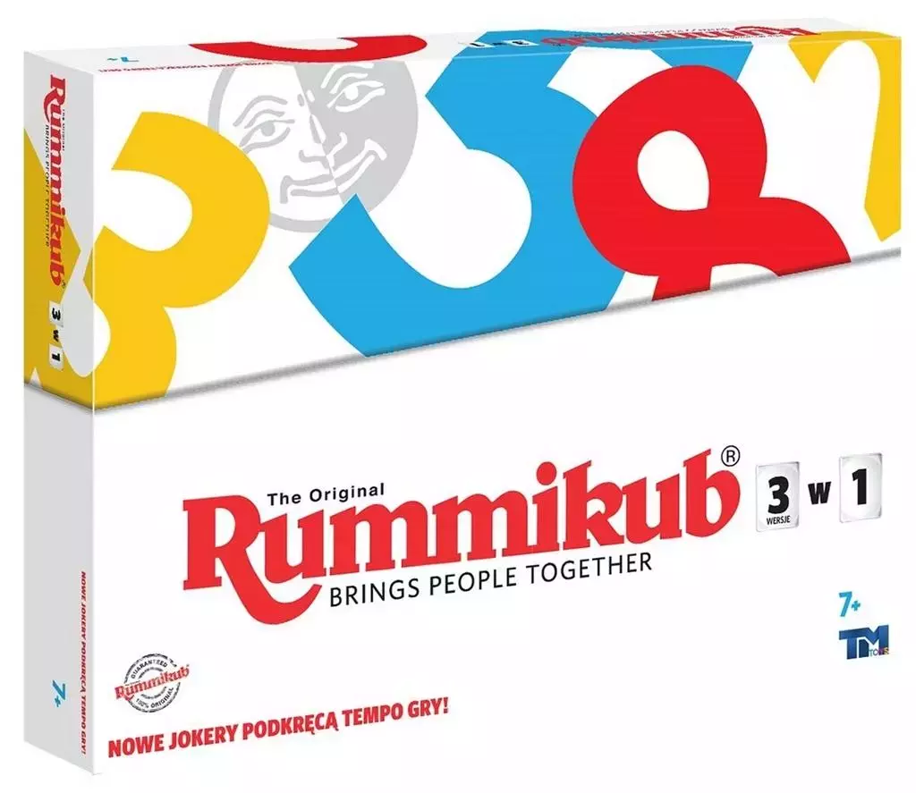 Rummikub 3w1 - Gry