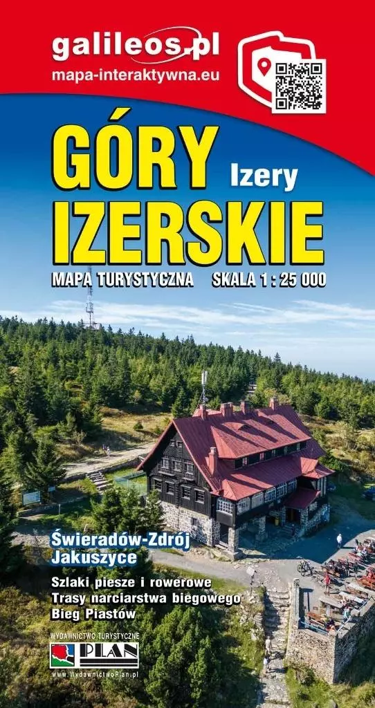 Mapa - Góry Izerskie 1:25 000 - Książki