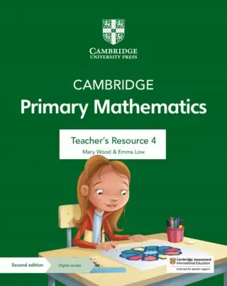 Cambridge Primary Mathematics Teacher's Resource 4 with Digital Access - Książki