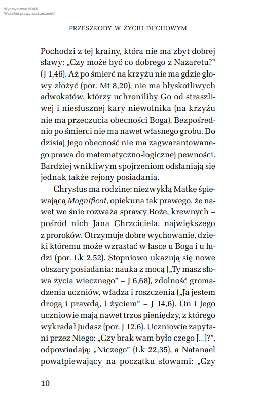 Przeszkody w życiu duchowym - Książki
