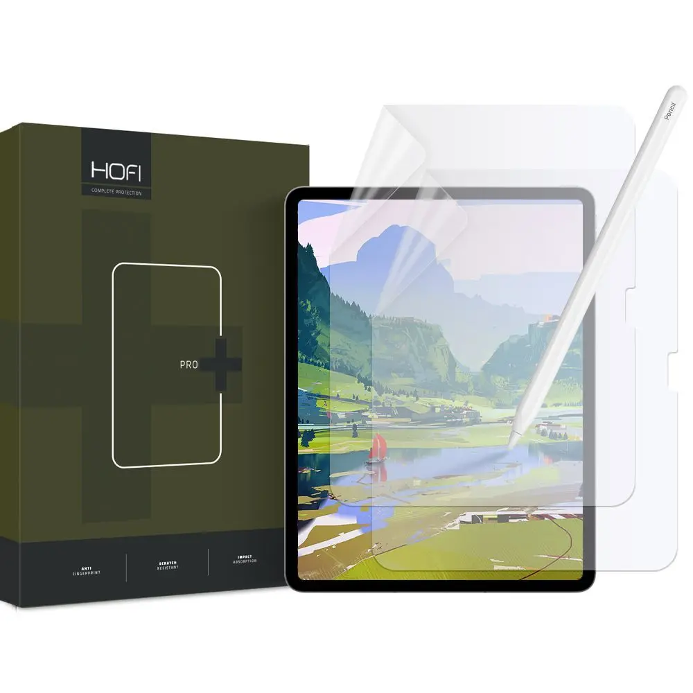 Folia Ochronna Hofi Paper Pro+ 2-Pack iPad Air 11” 6 / 7 / 8 / 2024-2026 Matte Clear - Elektronika i akcesoria