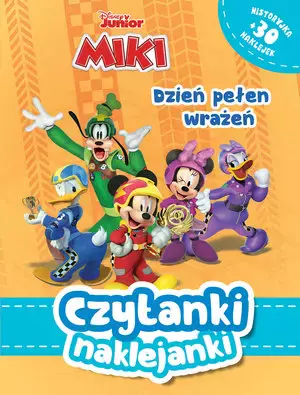 Czytanki naklejanki. Dzień pełen wrażeń. Disney Junior Miki - Książki