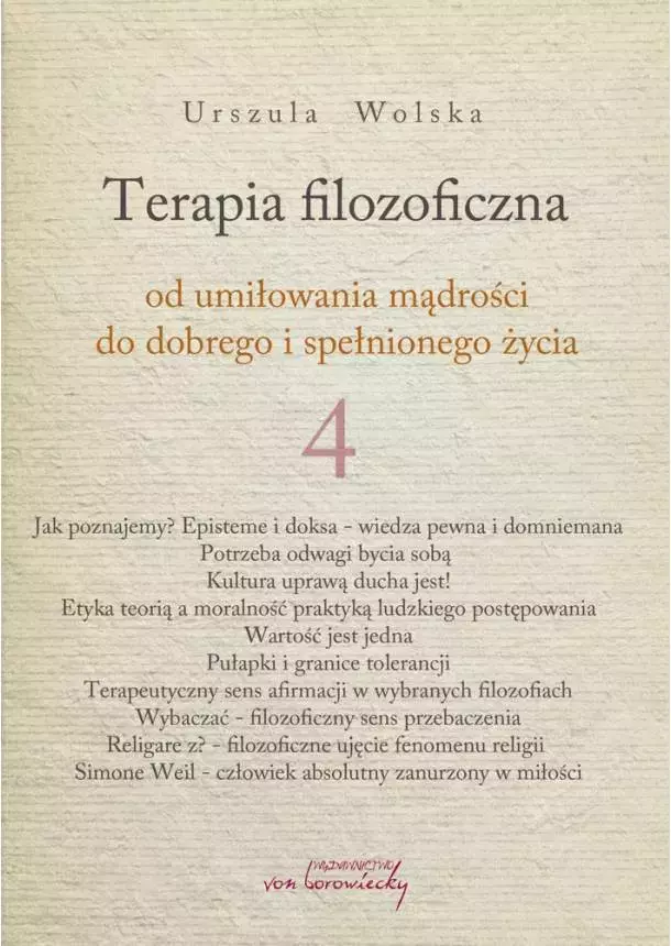 Terapia Filozoficzna 4 - Książki