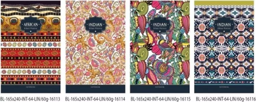 Notatnik ozdobny 165x240/64K linia FRESH - Papiernicze i szkolne