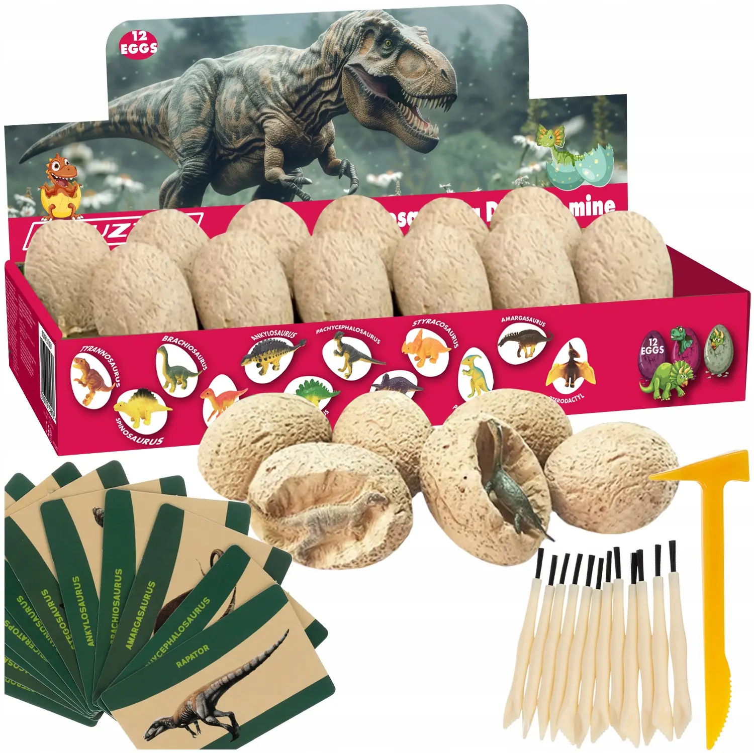 Kopalnia dinozaurów - wykopaliska Kruzzel 24982 - Zabawki